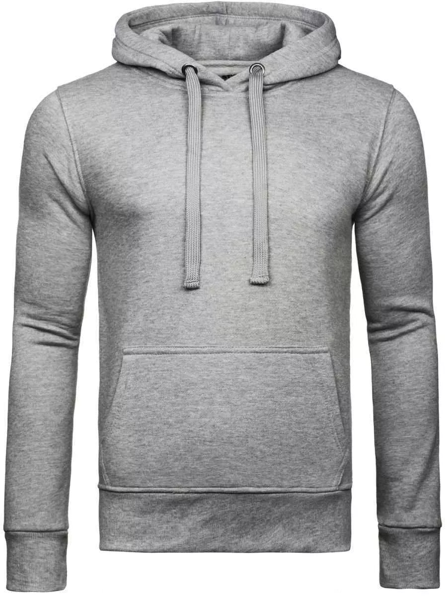 Men's gray hoodie Buvoli