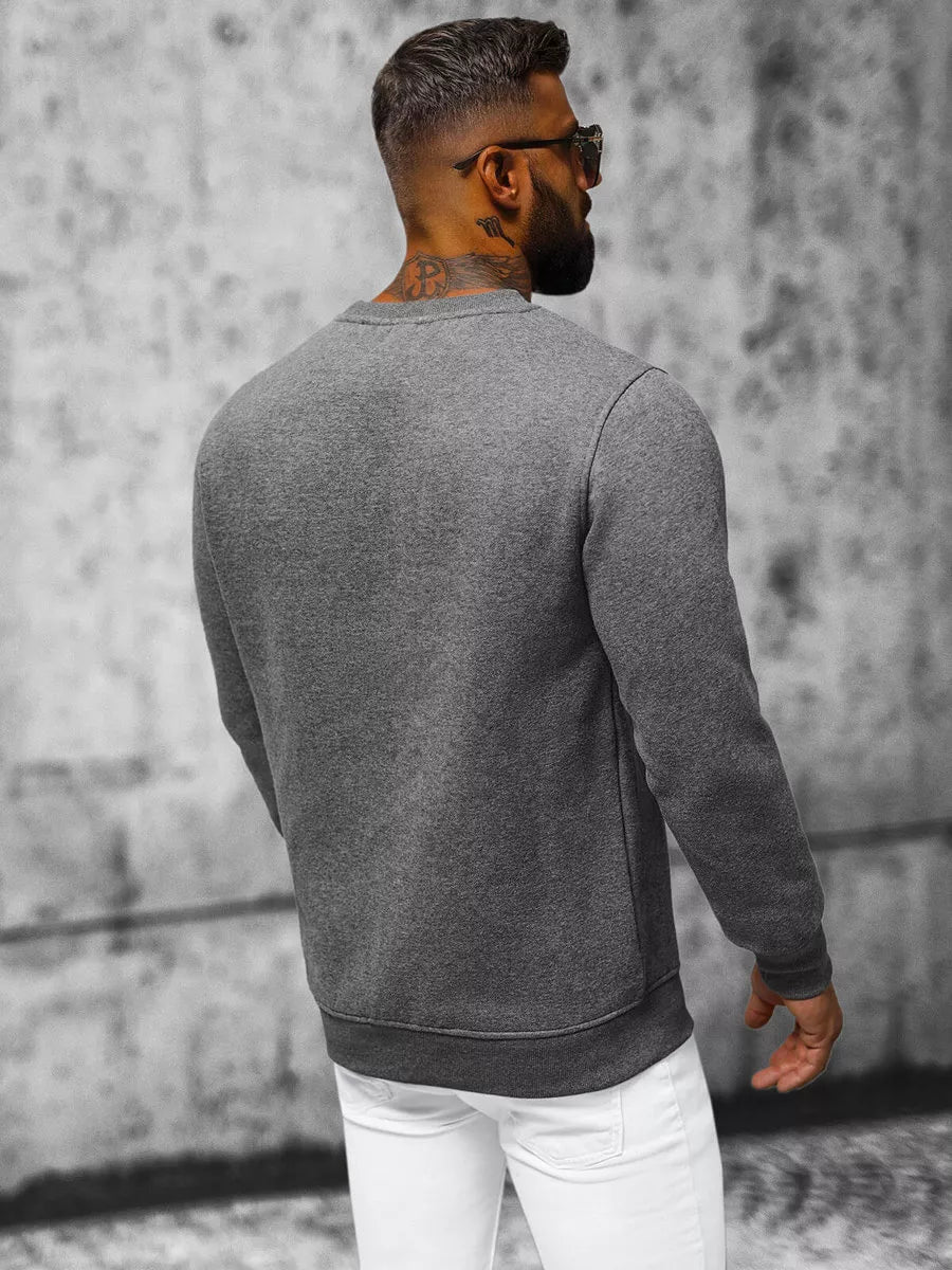 Men's gray sweater Italy