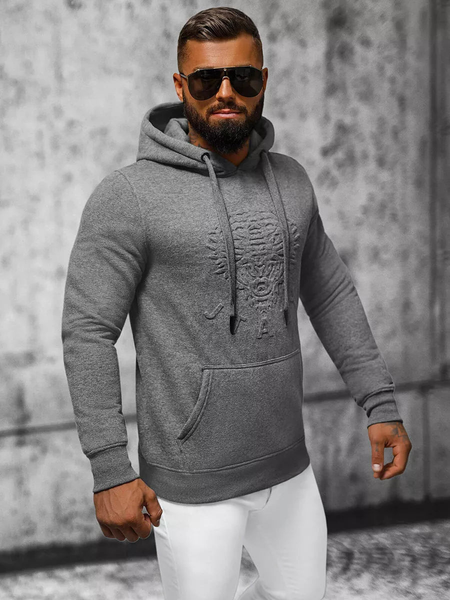 Men's gray sweater Luke