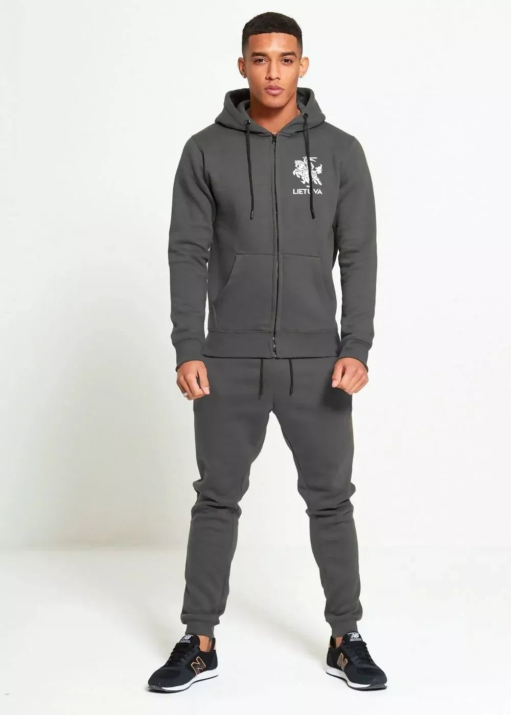 Men's Grey Suit with Zipper Lithuania