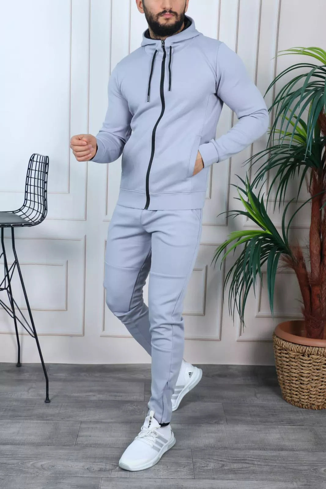 Grey men's tracksuit Neril