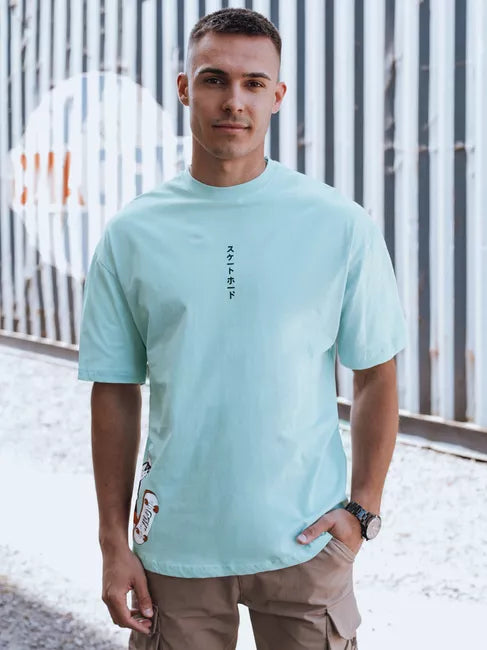 Men's mint T-shirt Wild