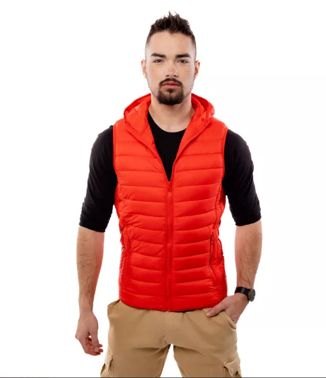 Men's red vest Milan