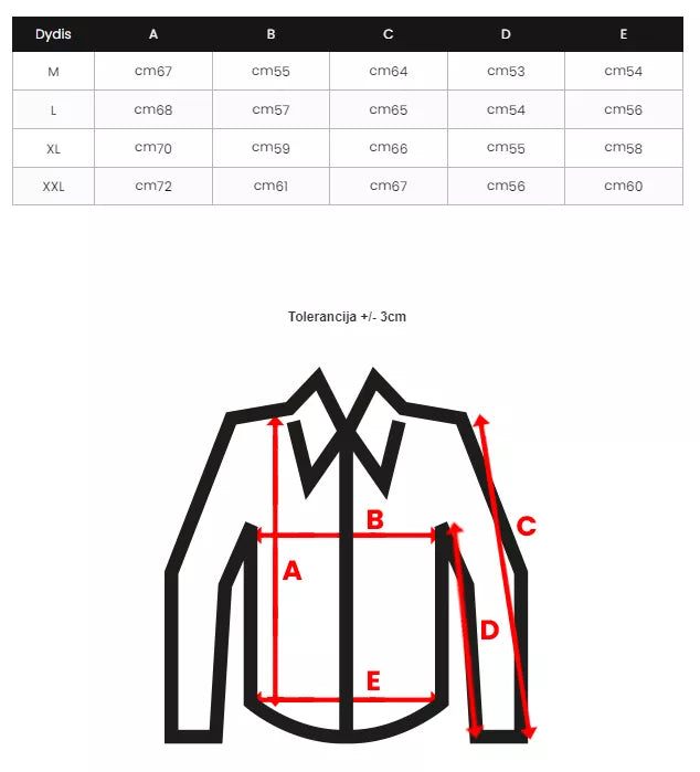 Men's red shirt Classico