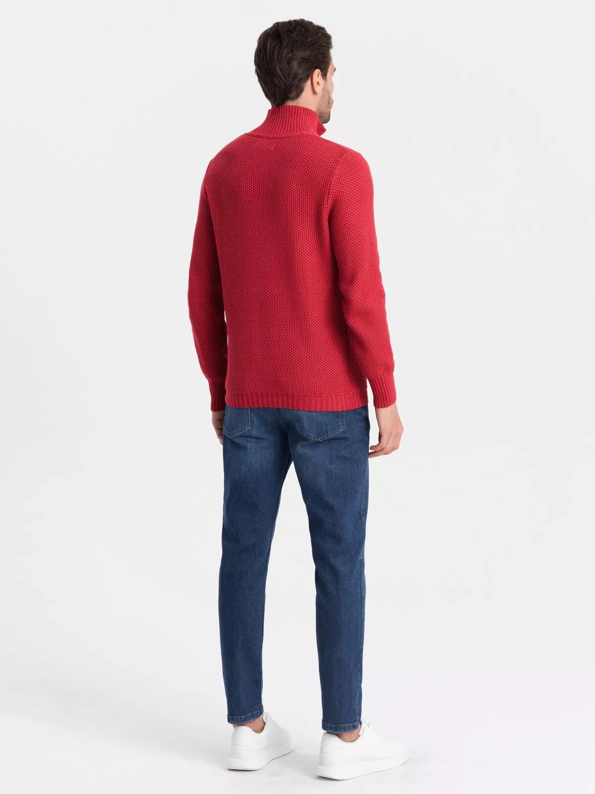 Men's red sweater Felix
