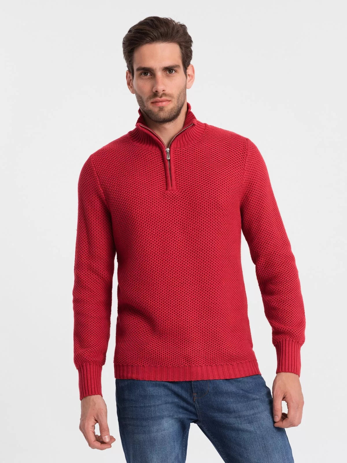 Men's red sweater Felix