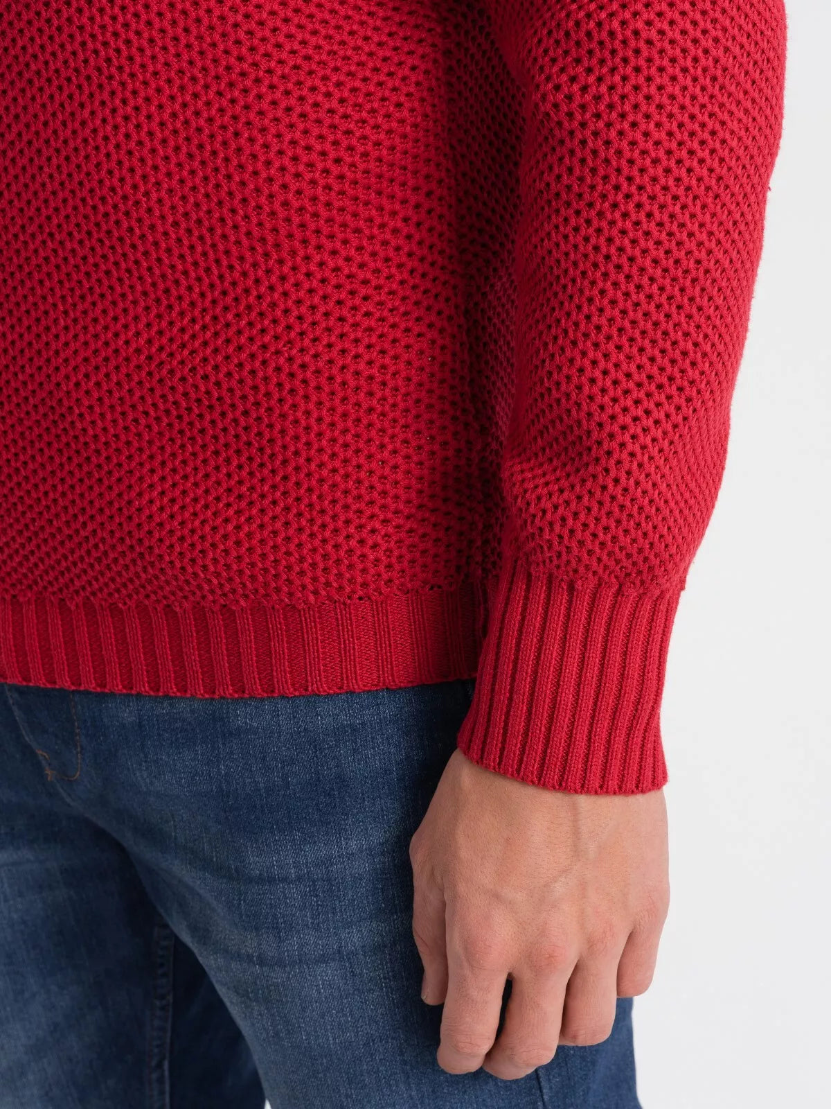 Men's red sweater Felix