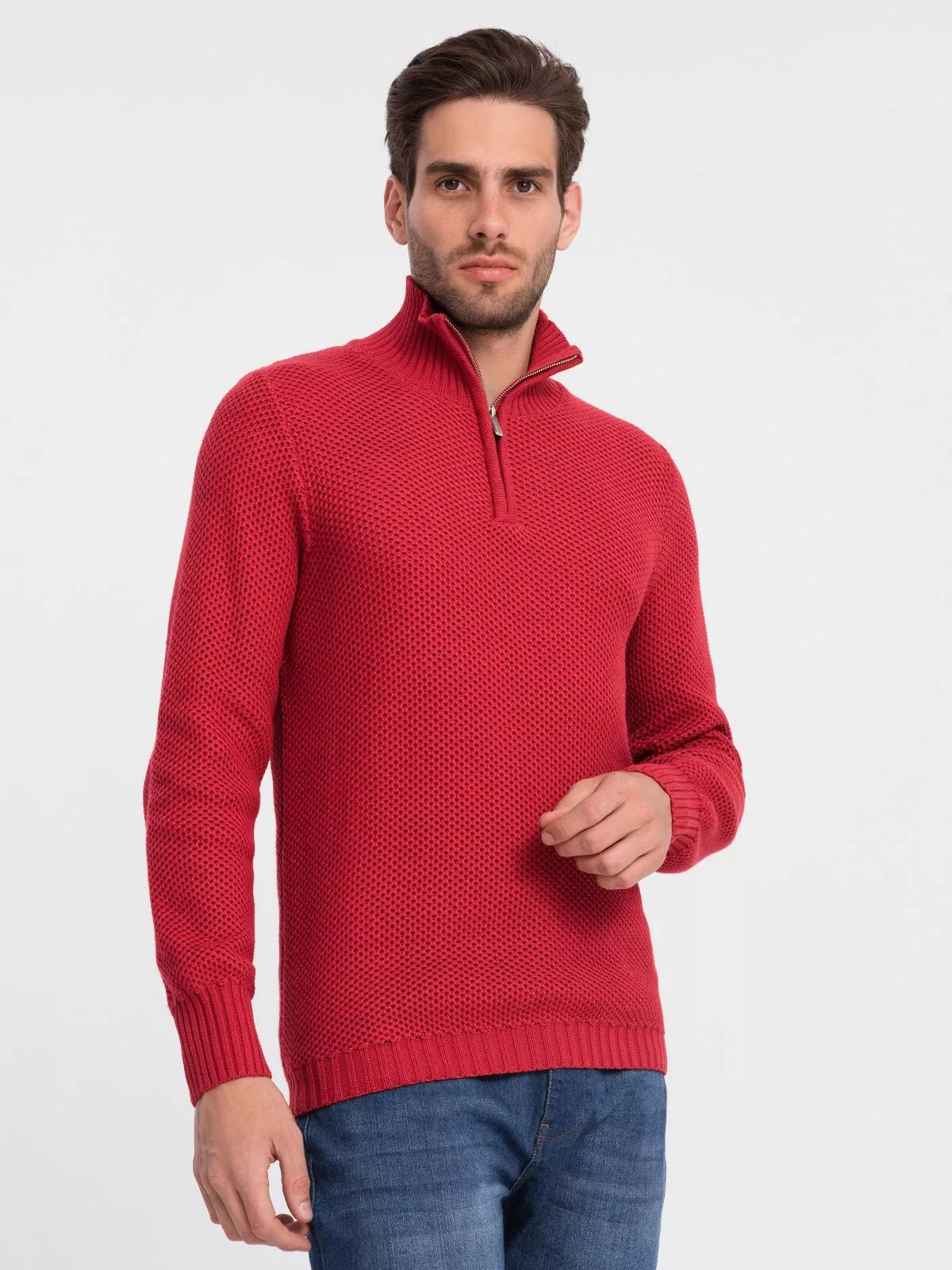 Men's red sweater Felix