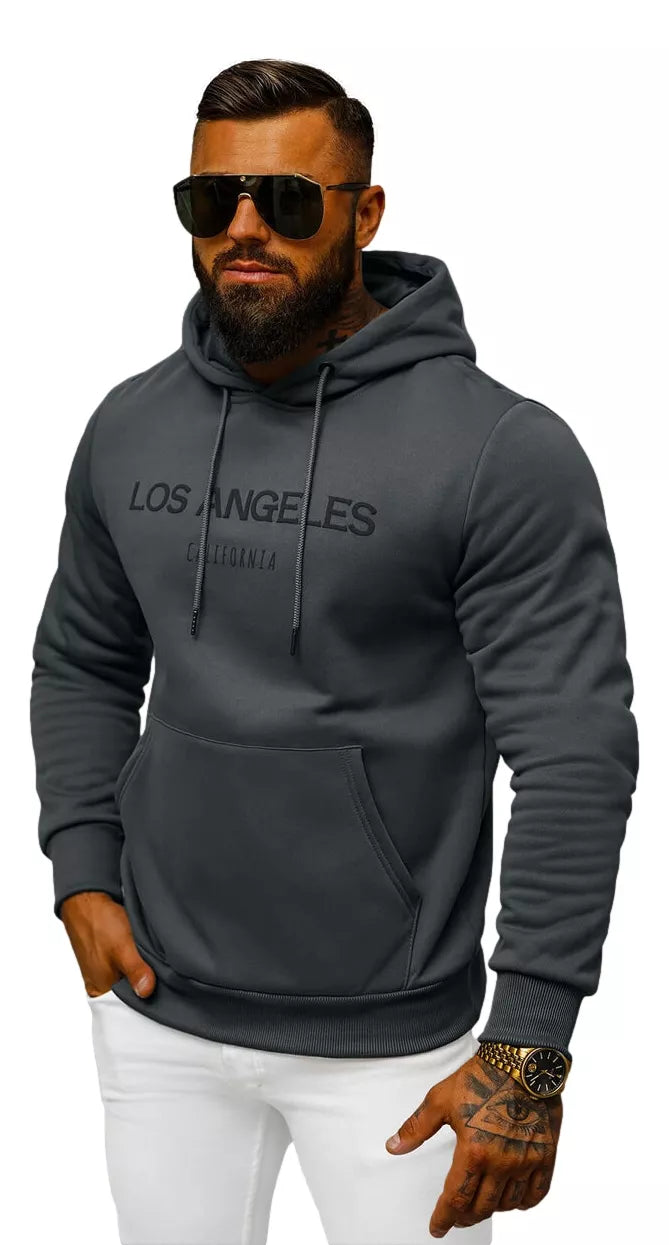 Men's red sweater Los Angeles