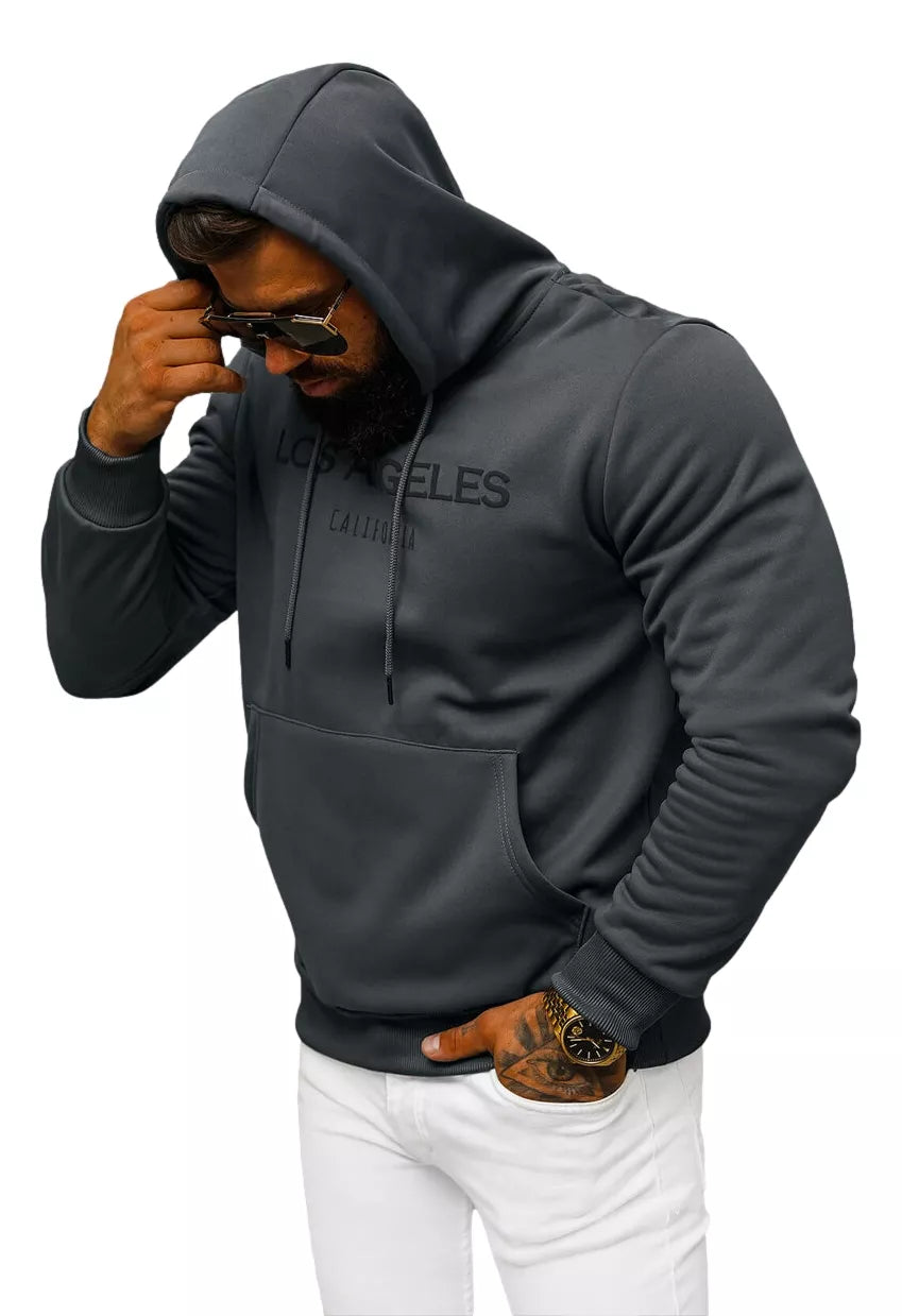 Men's red sweater Los Angeles