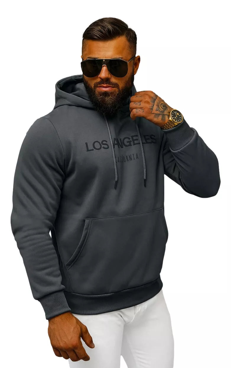 Men's red sweater Los Angeles