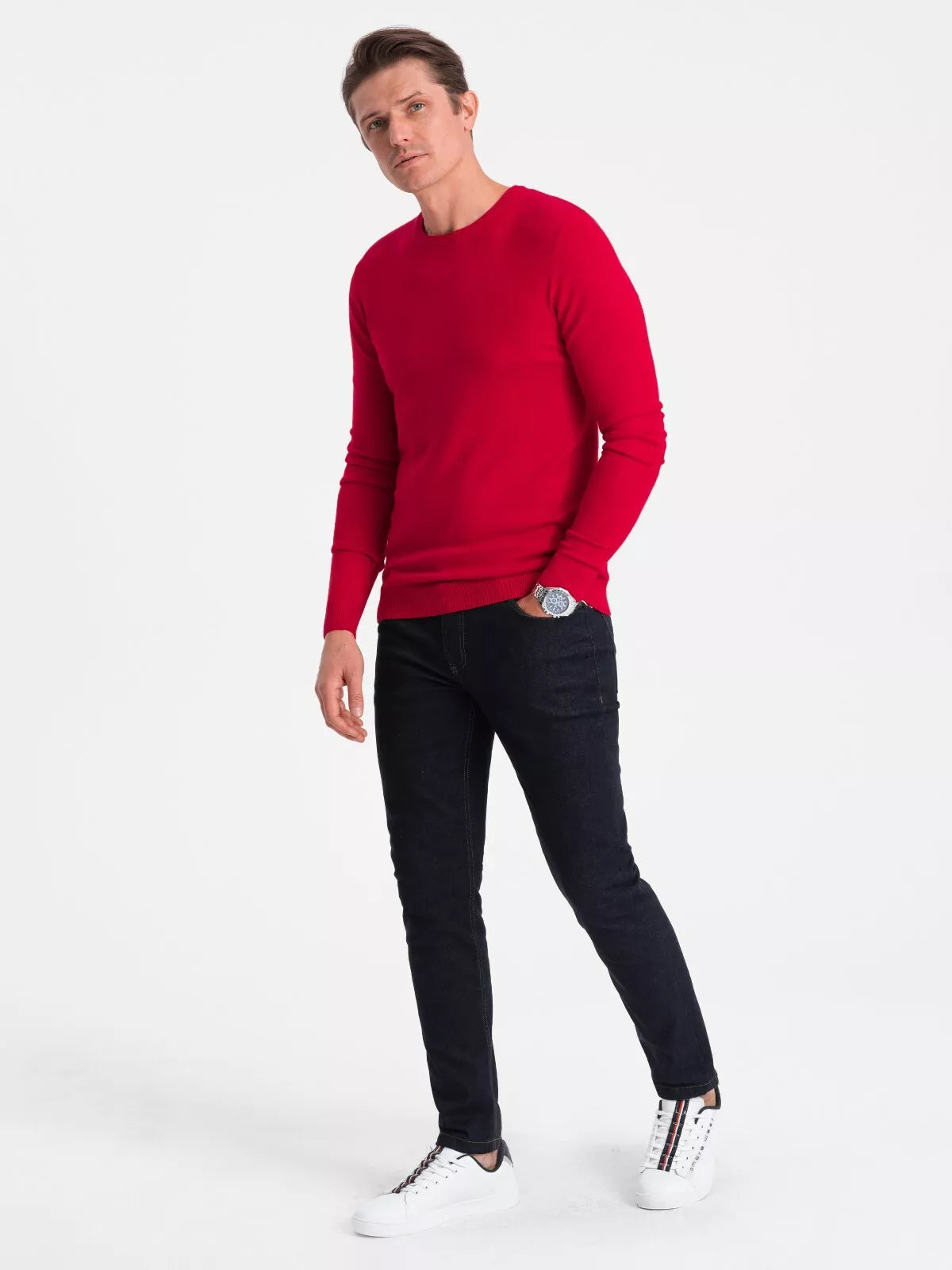 Men's red sweater Oscar