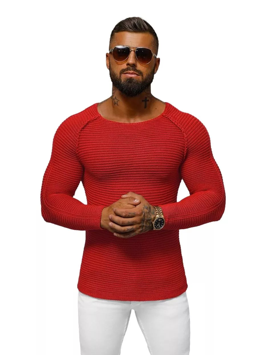 Men's red sweater Terel