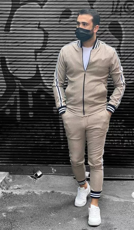 Men's thin fabric suit Dita