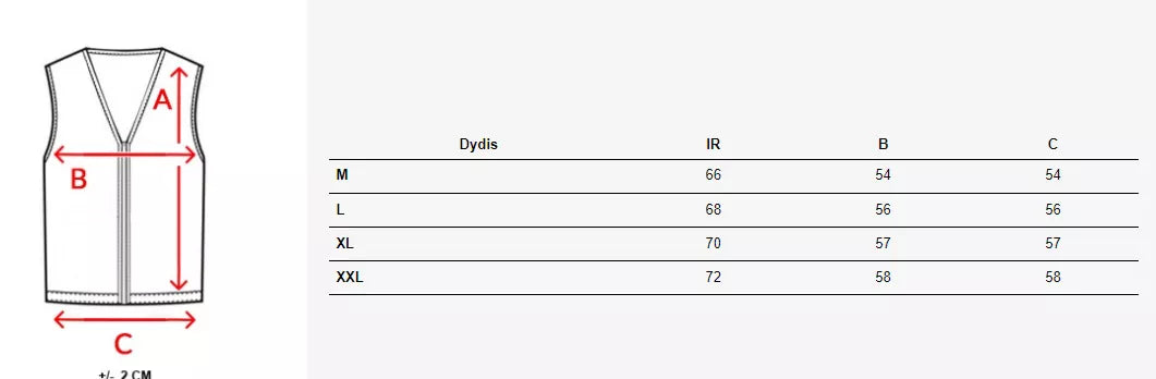 Men's quilted dark blue vest Eiten