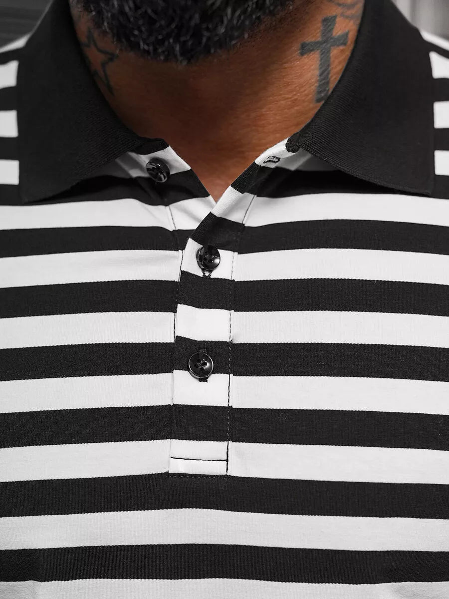 Men's striped polo shirt Rafael