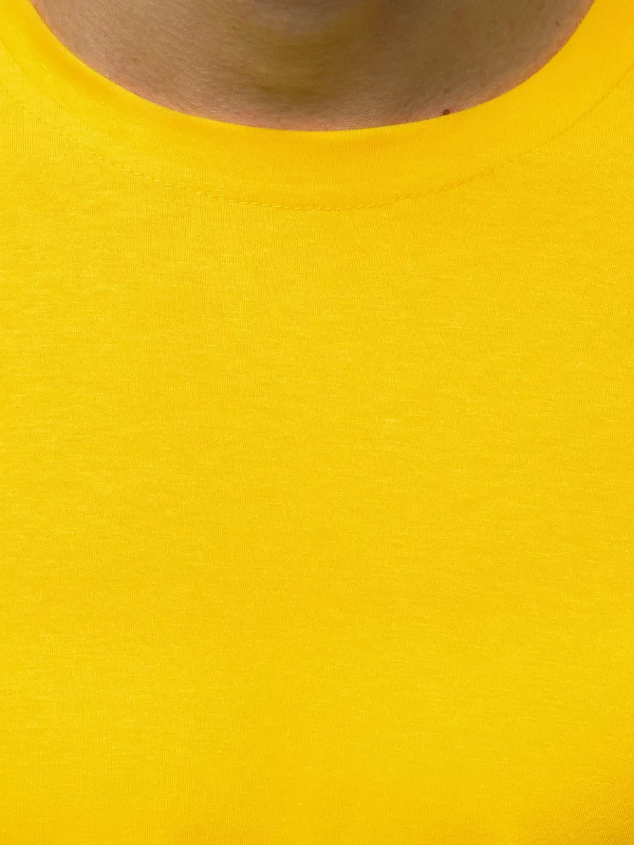Men's light yellow T-shirt Loget