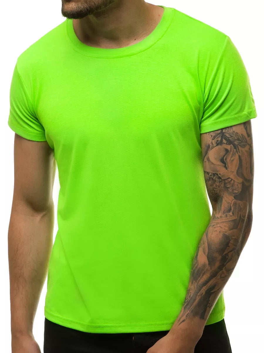 Men's light green T-shirt Loget
