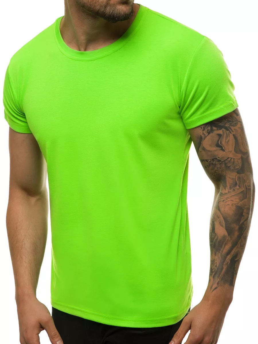 Men's light green T-shirt Loget