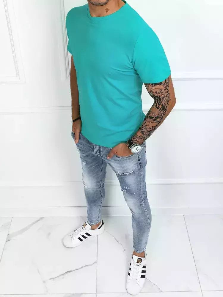 Men's turquoise T-shirt Daren