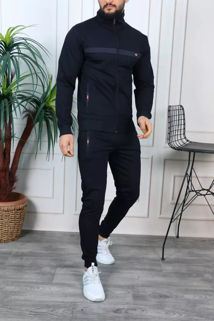 Men's dark blue Orest tracksuit.