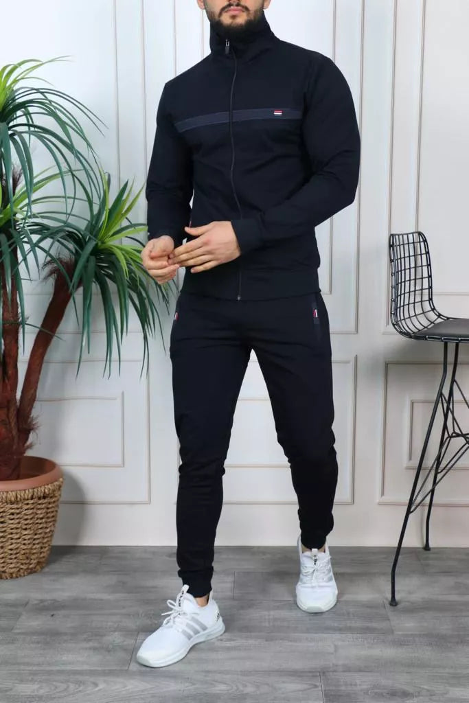 Men's dark blue Orest tracksuit.