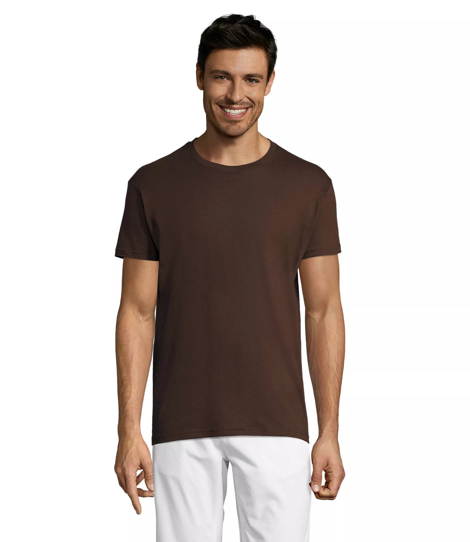 Men's dark brown Regent shirt
