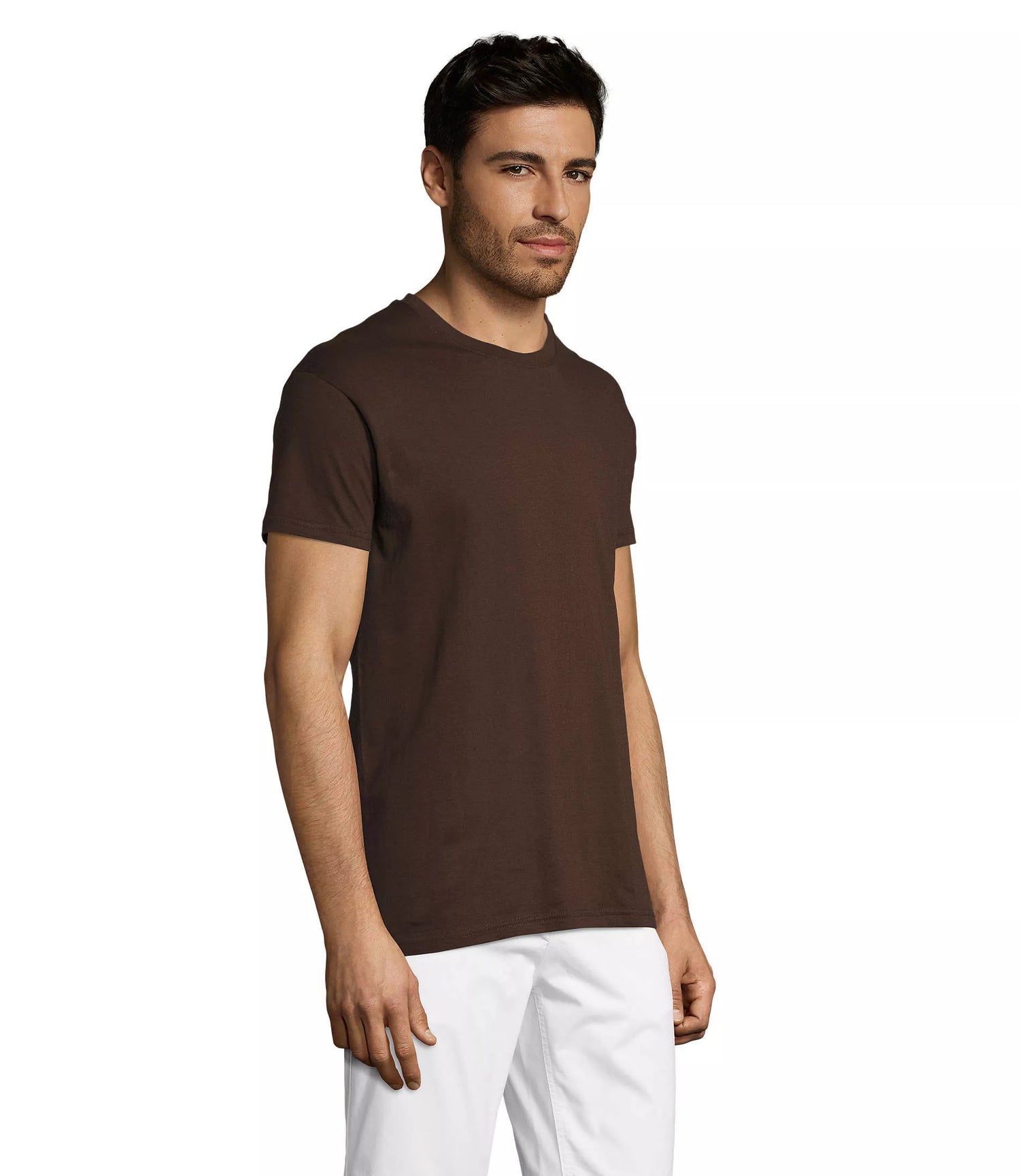 Men's dark brown Regent shirt