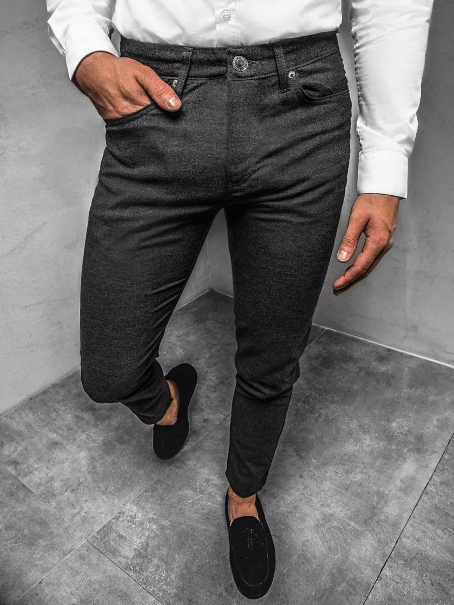 men's dark gray pants Luki