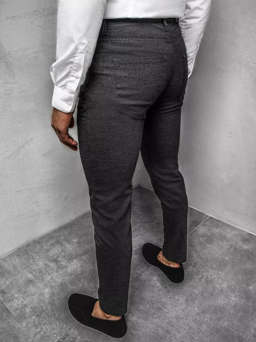men's dark gray pants Luki
