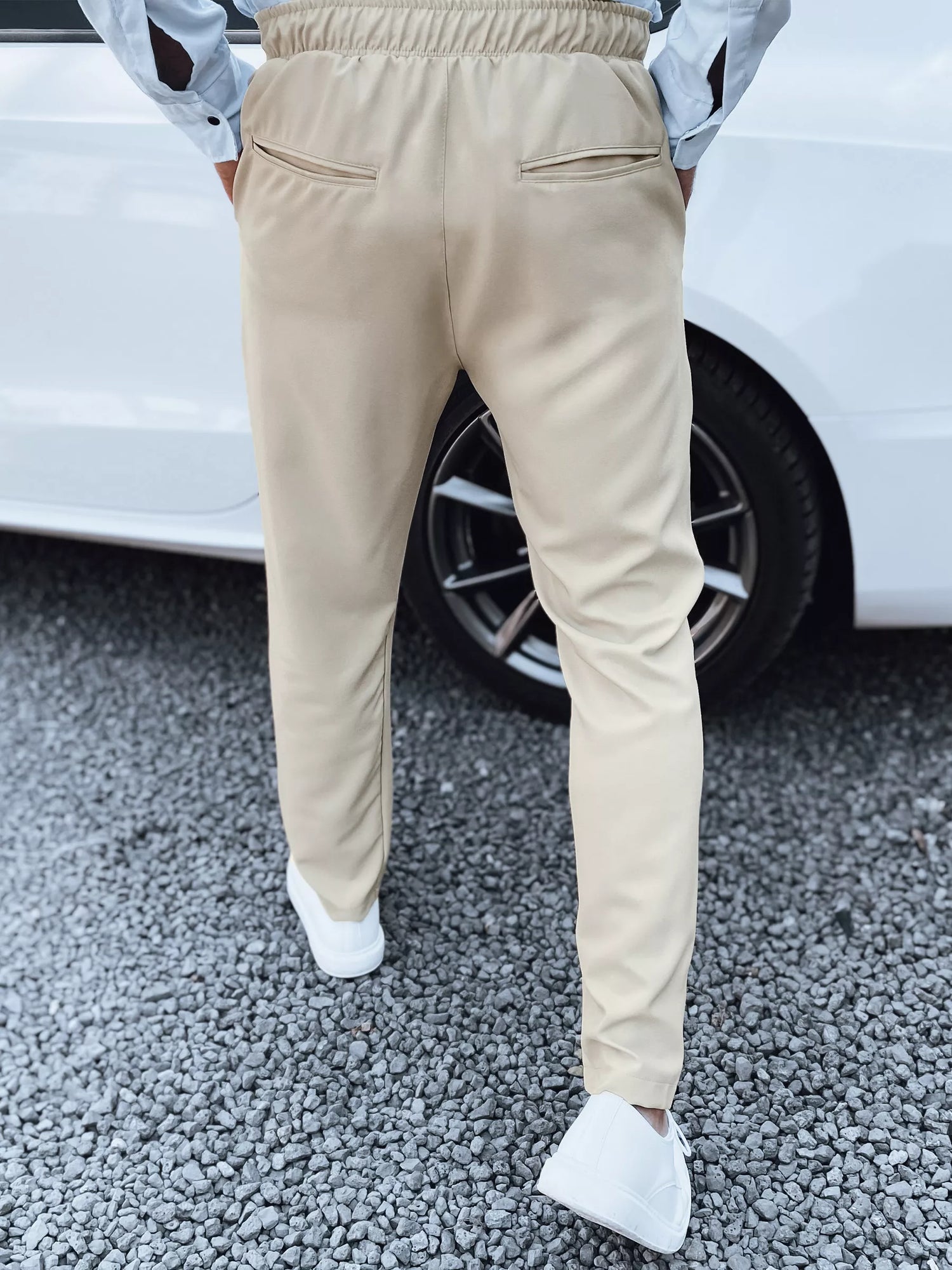 Men's brown trousers Noki