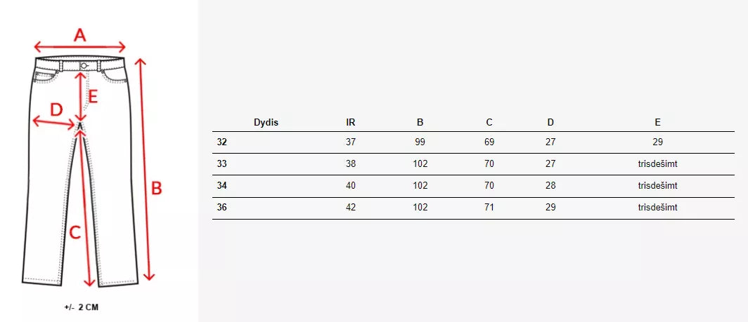 Men's brown trousers Noki