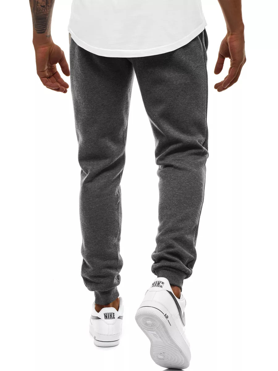 Men's dark gray casual pants Sergo 