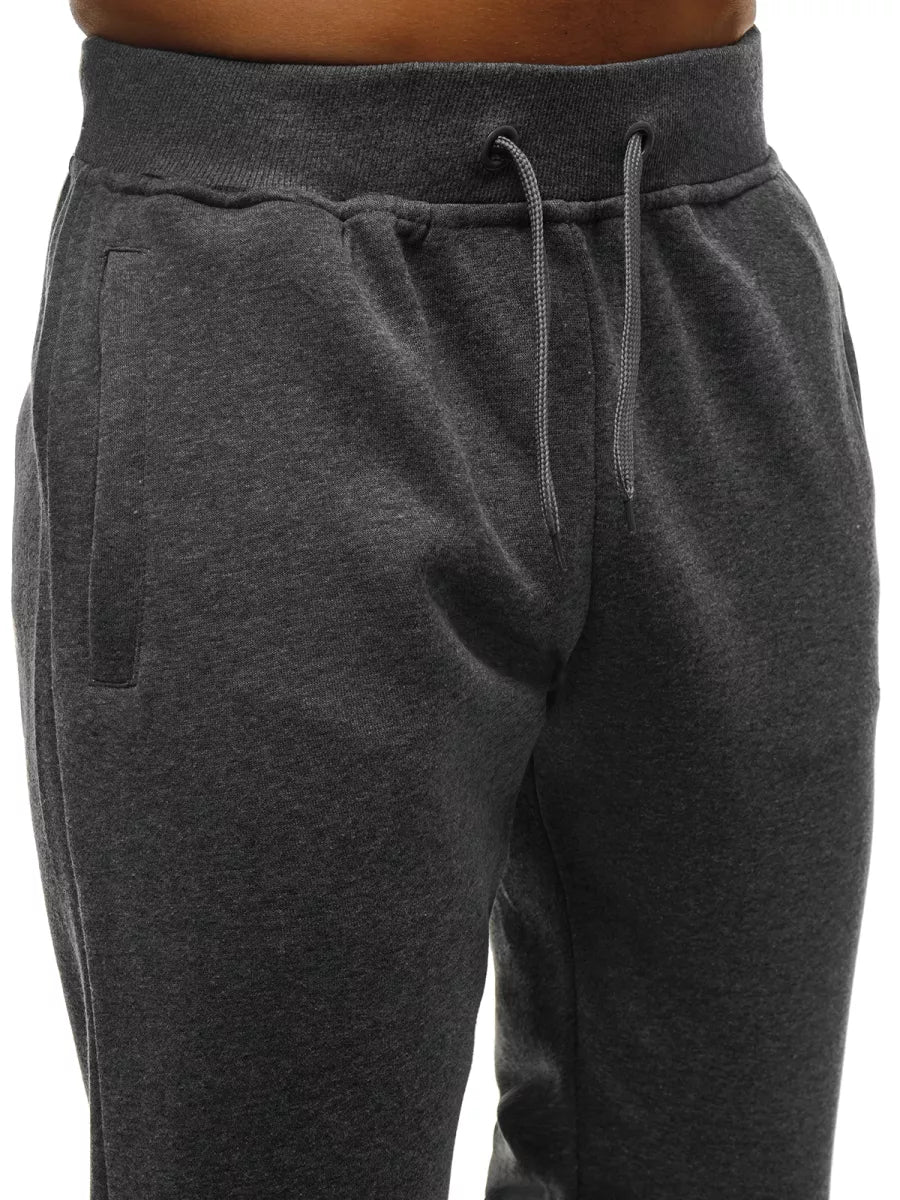 Men's dark gray casual pants Sergo 