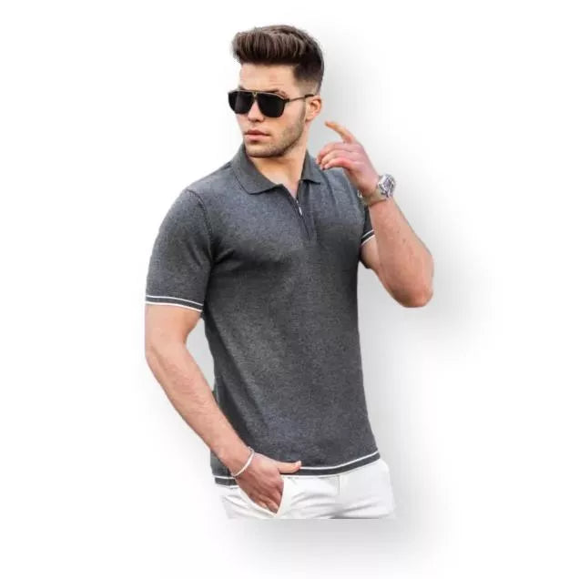 Men's dark gray Pit T-shirt