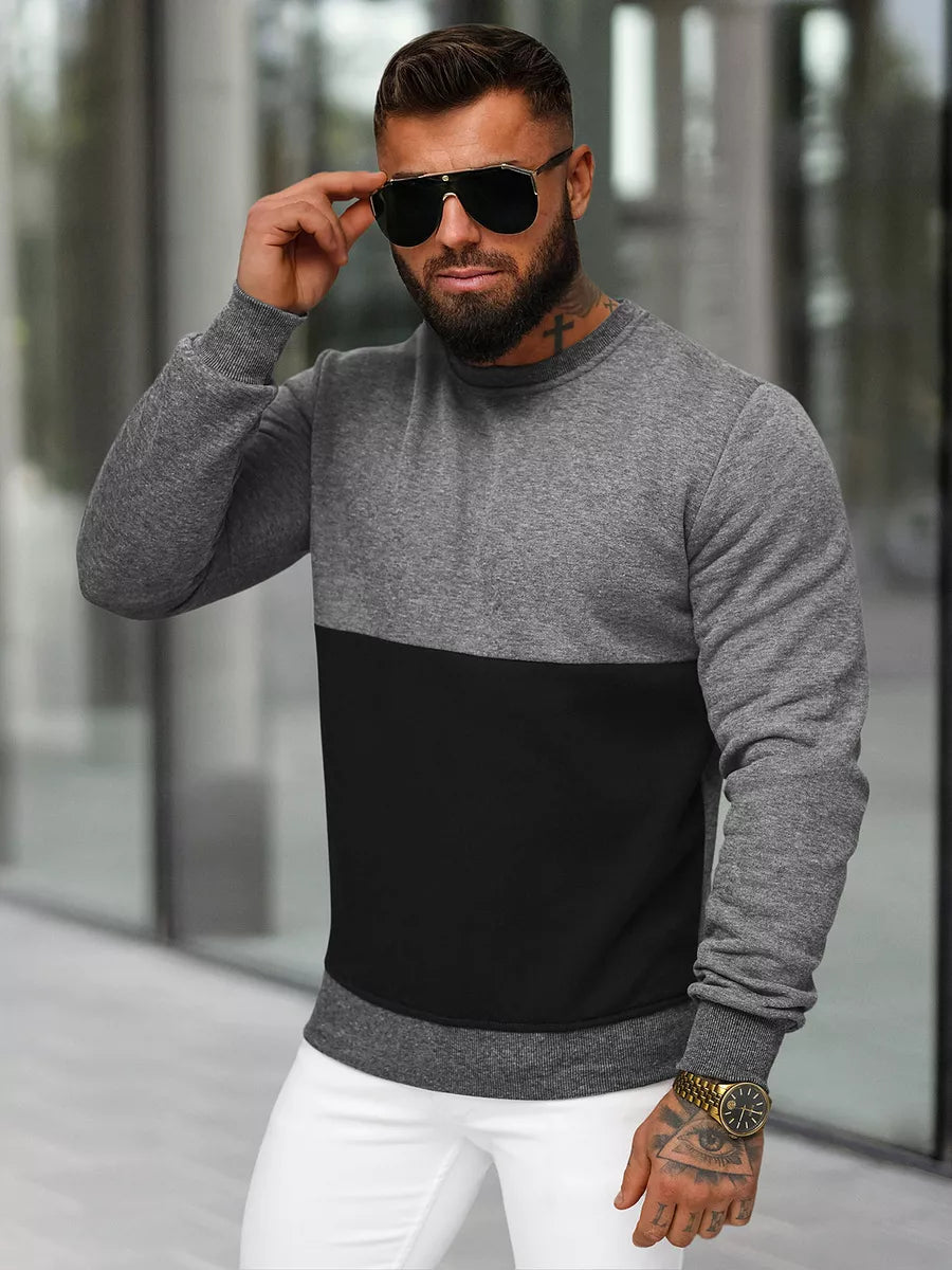 Men's dark gray sweater Feder