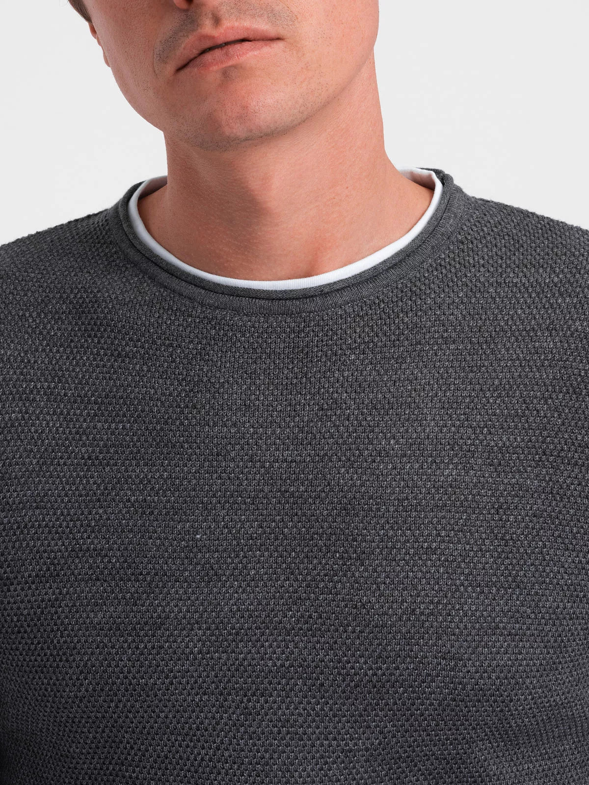 Men's dark gray sweater Finn