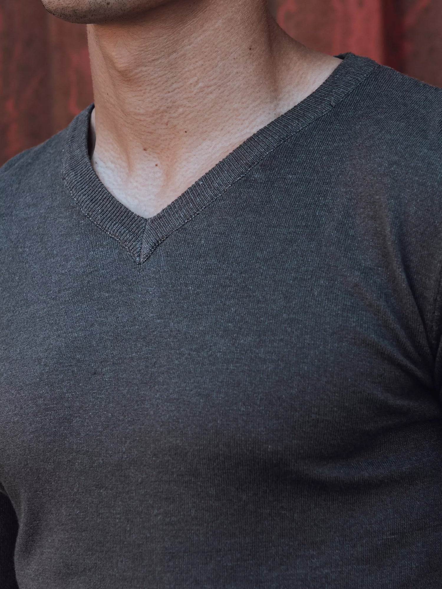 Dark gray men's sweater Henri