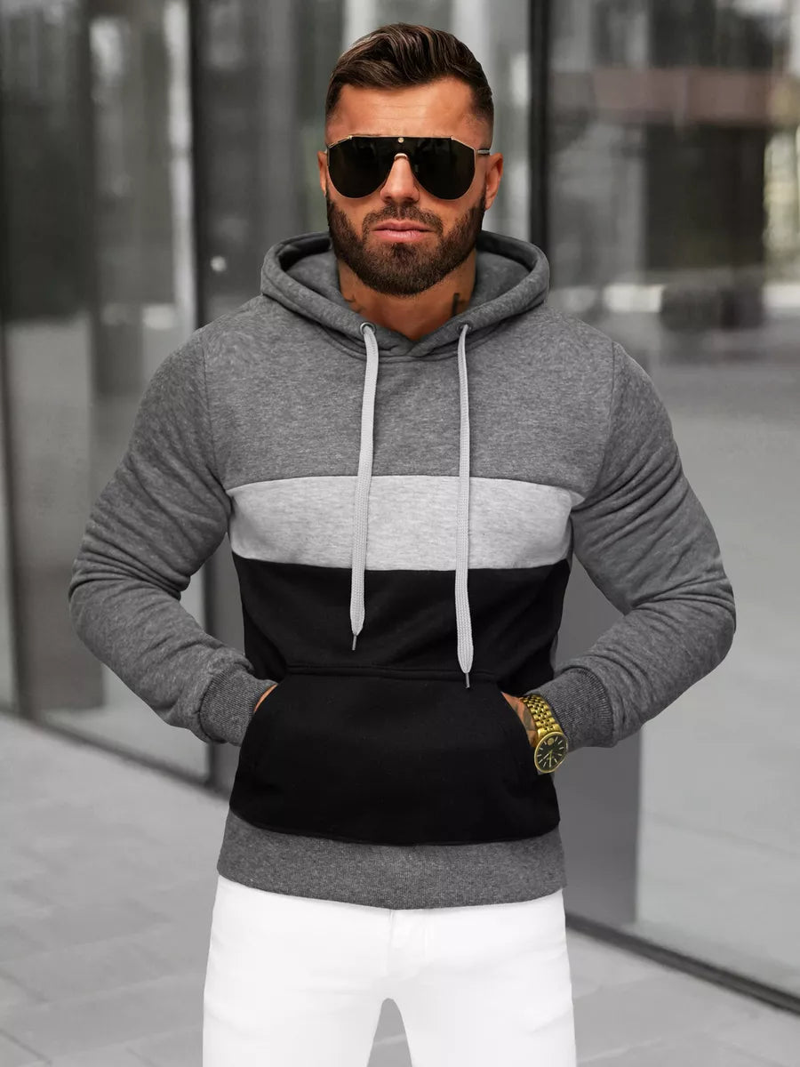 Men's dark gray sweater Lonzo