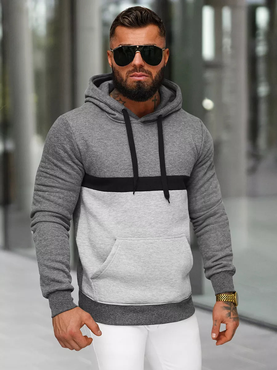 Men's dark gray sweater Ovil