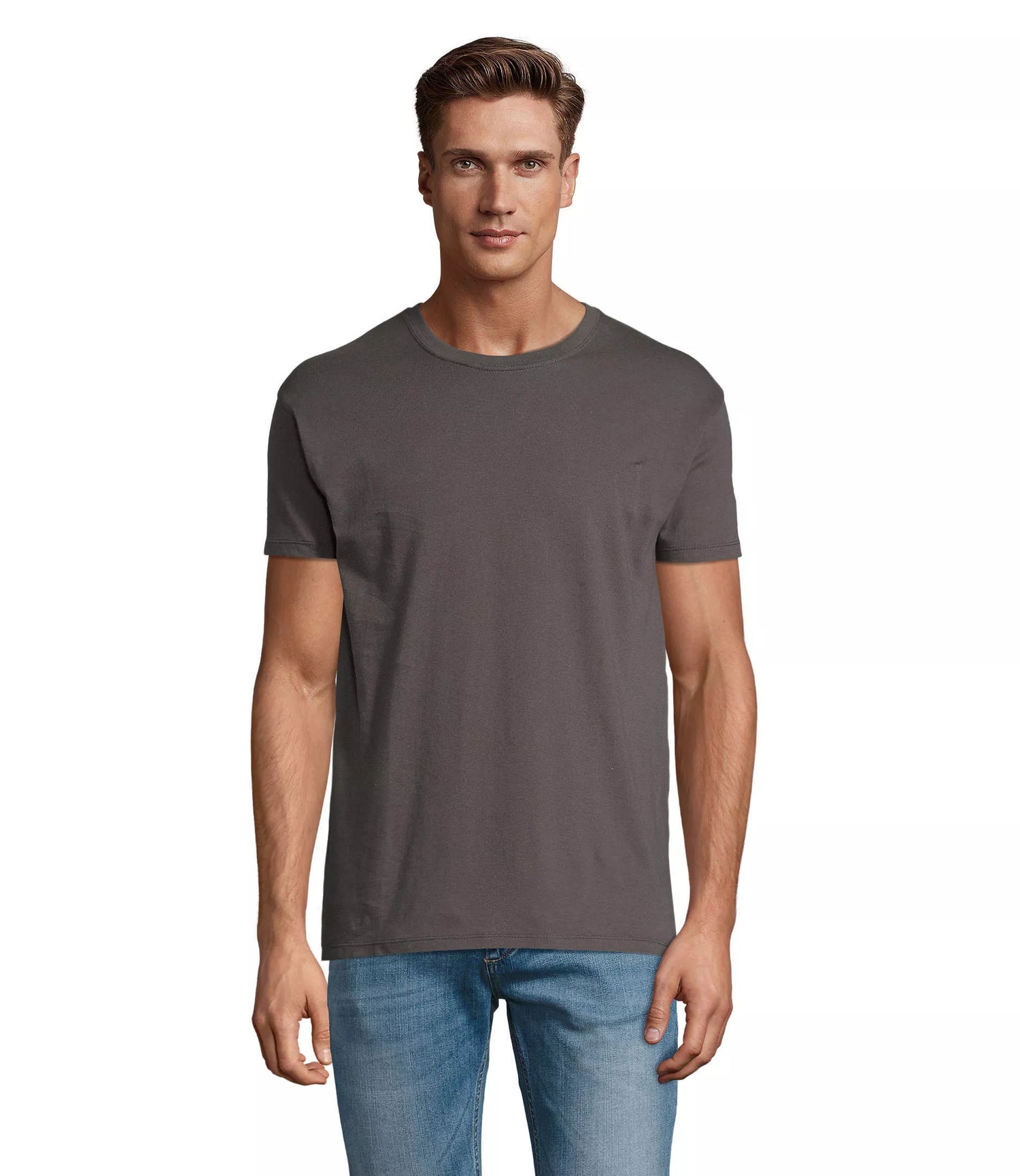Men's dark gray Regent T-shirt