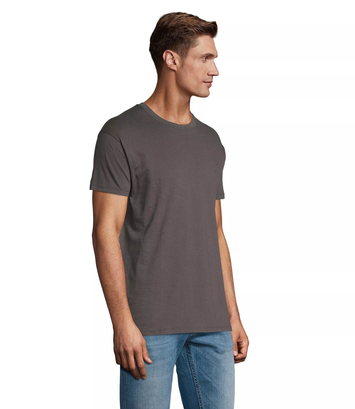 Men's dark gray Regent T-shirt