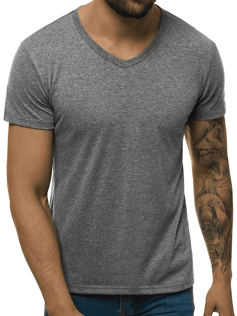 Men's dark gray T-shirt Dimel
