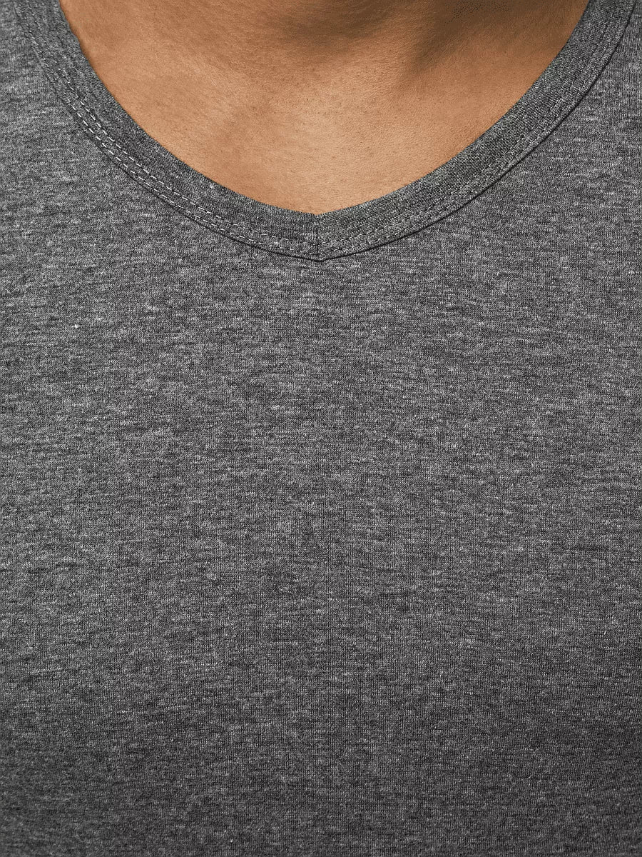 Men's dark gray T-shirt Dimel