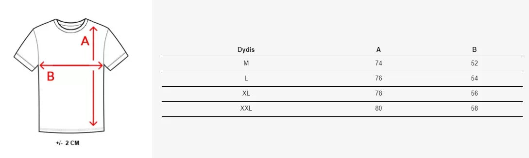 Men's white T-shirt Lines