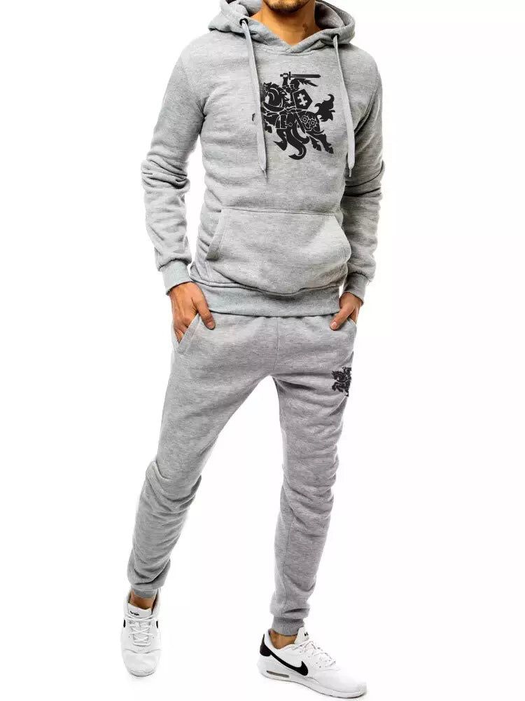 Men's light gray tracksuit Vytis
