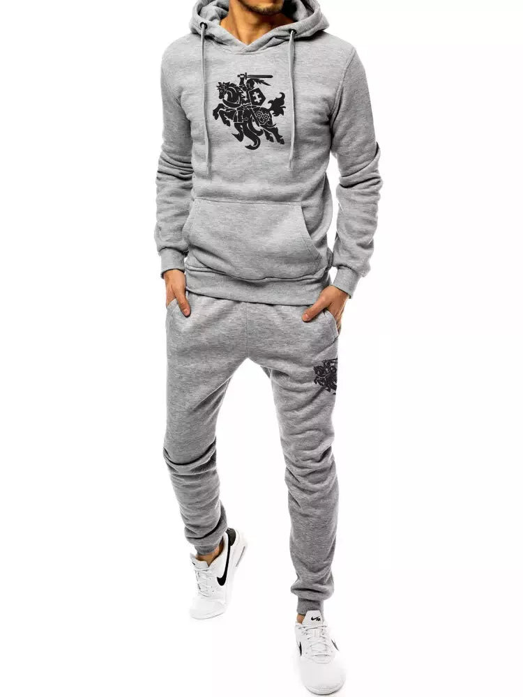 Men's light gray tracksuit Vytis