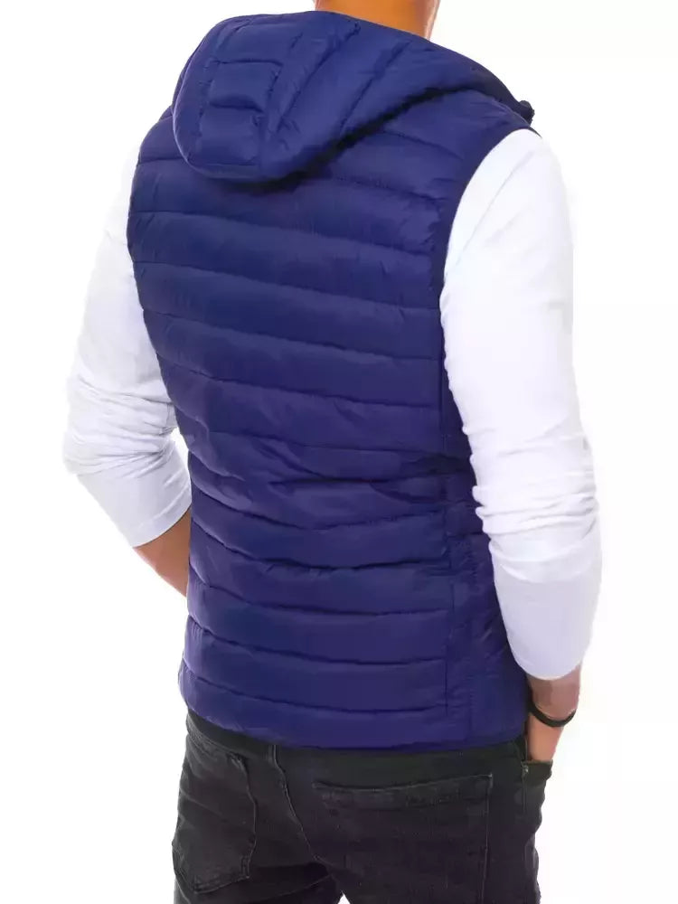 Men's dark navy blue vest Koser