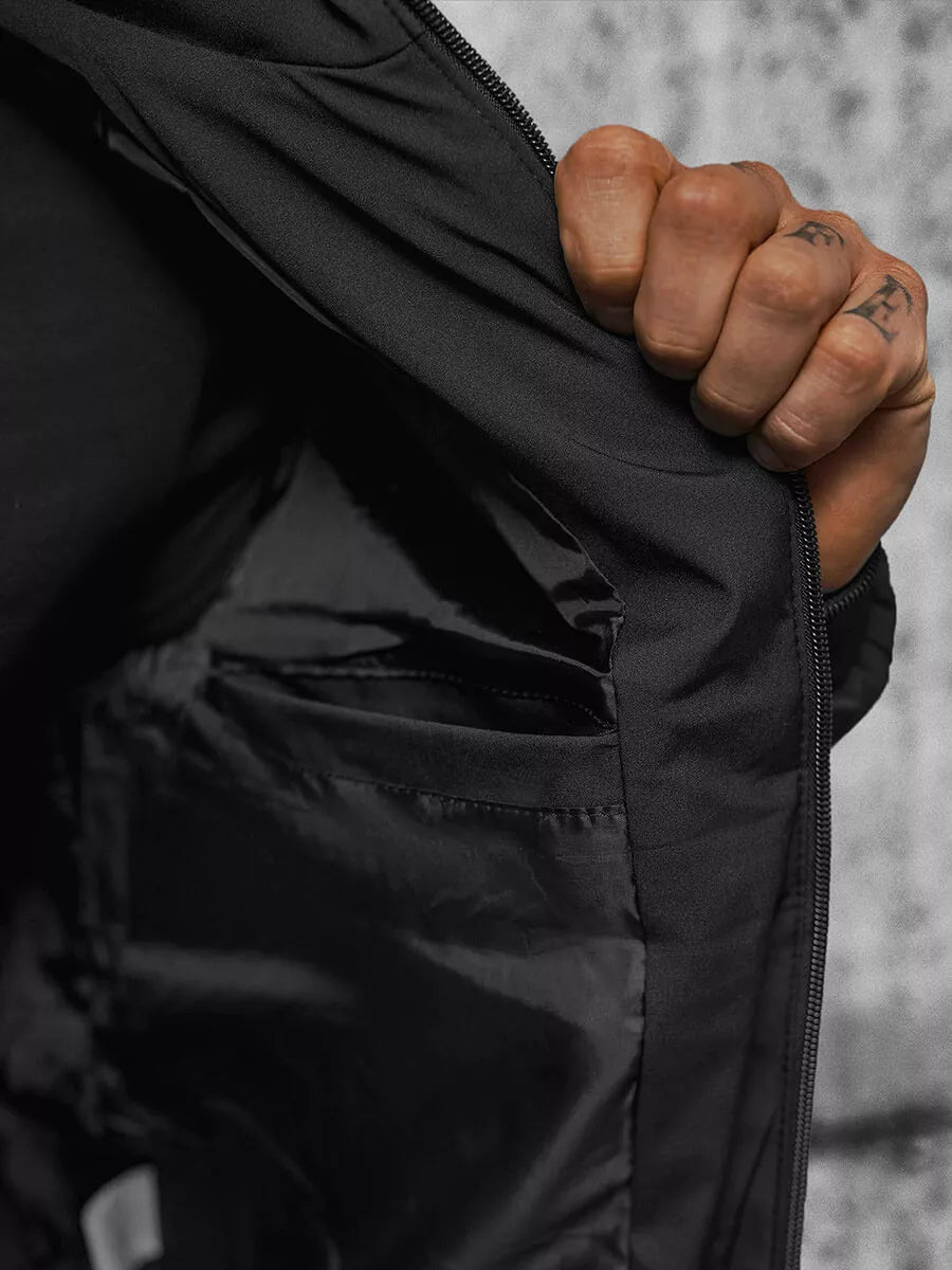 Men's dark green jacket Rober 