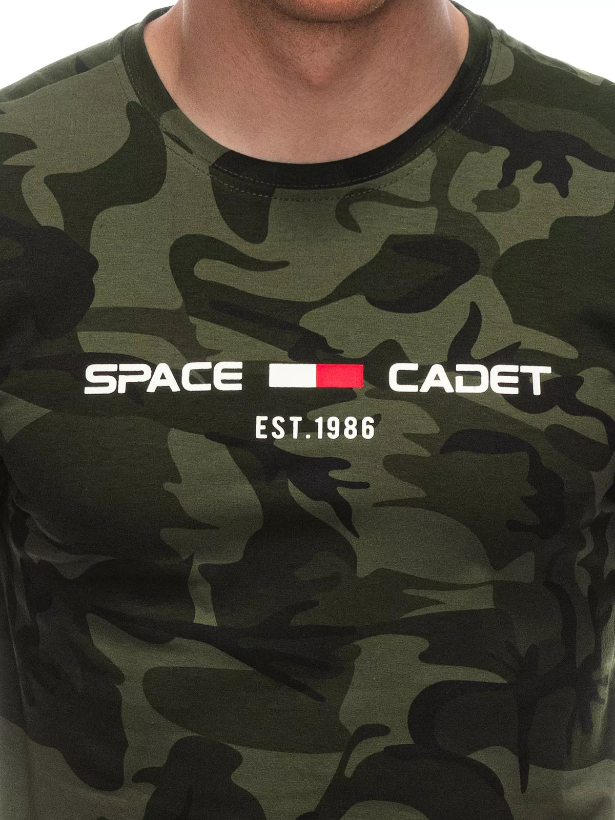 Men's dark green camouflage shirt Cadet